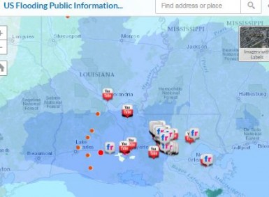 louisiana flood map resources