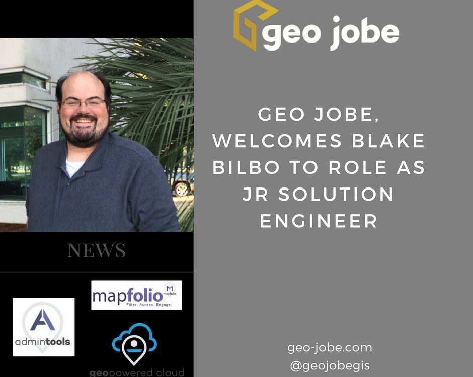 GEO Jobe, Welcomes Blake Bilbo to Role as Jr Solution Engineer
