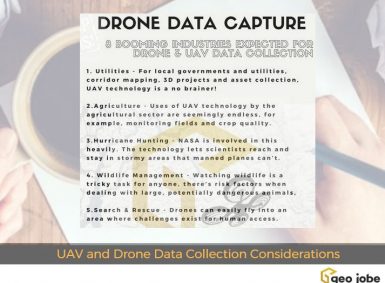 UAV and Drone Data Collection, Considerations, and Industries That Can Benefit