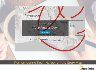 Remembering Pearl Harbor on the Story Map