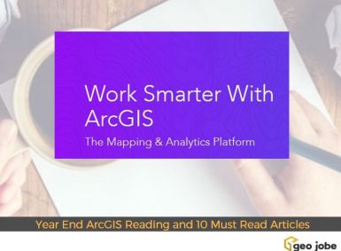 Year End ArcGIS Reading and 10 Must Read Articles