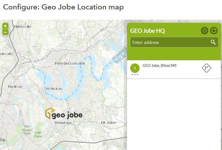 geo jobe location app
