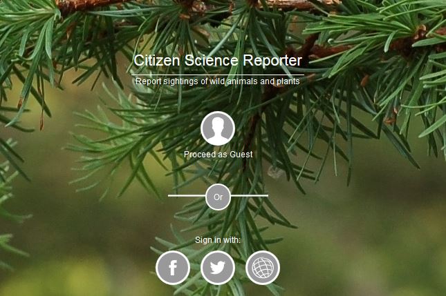 citizen science reporter