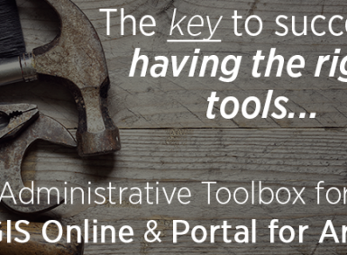admin tools for ArcGIS online