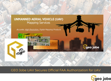 geo jobe FAA aproval