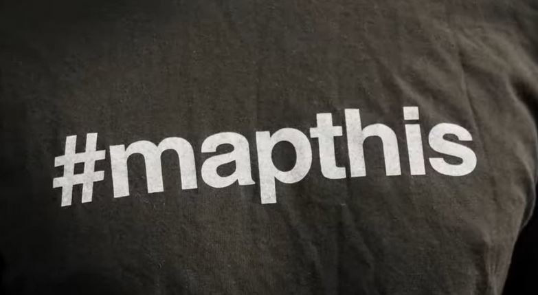 The #mapthis hashtag T-Shirt