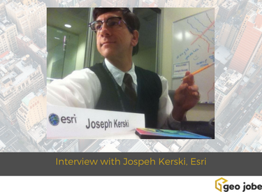 interview with jospeh kerski, esri