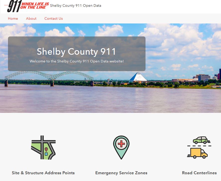shelby county, tennessee opendata