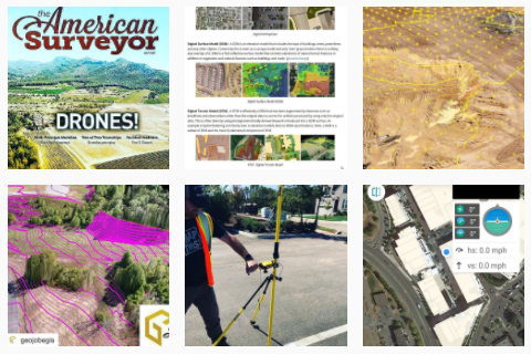 Our GEO Jobe UAV services Instagram shares UAV tech tips and images from project work