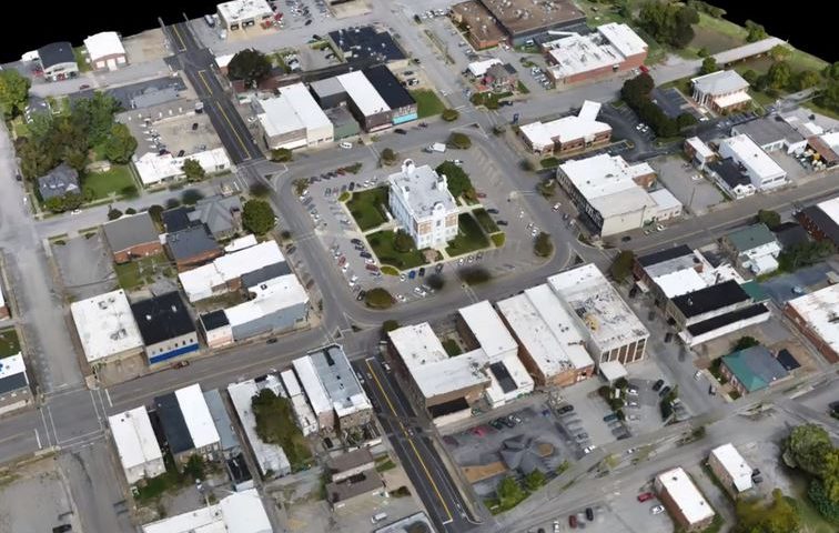 Drone-mapping for smart cities