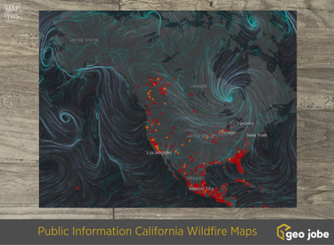 california wildfire maps