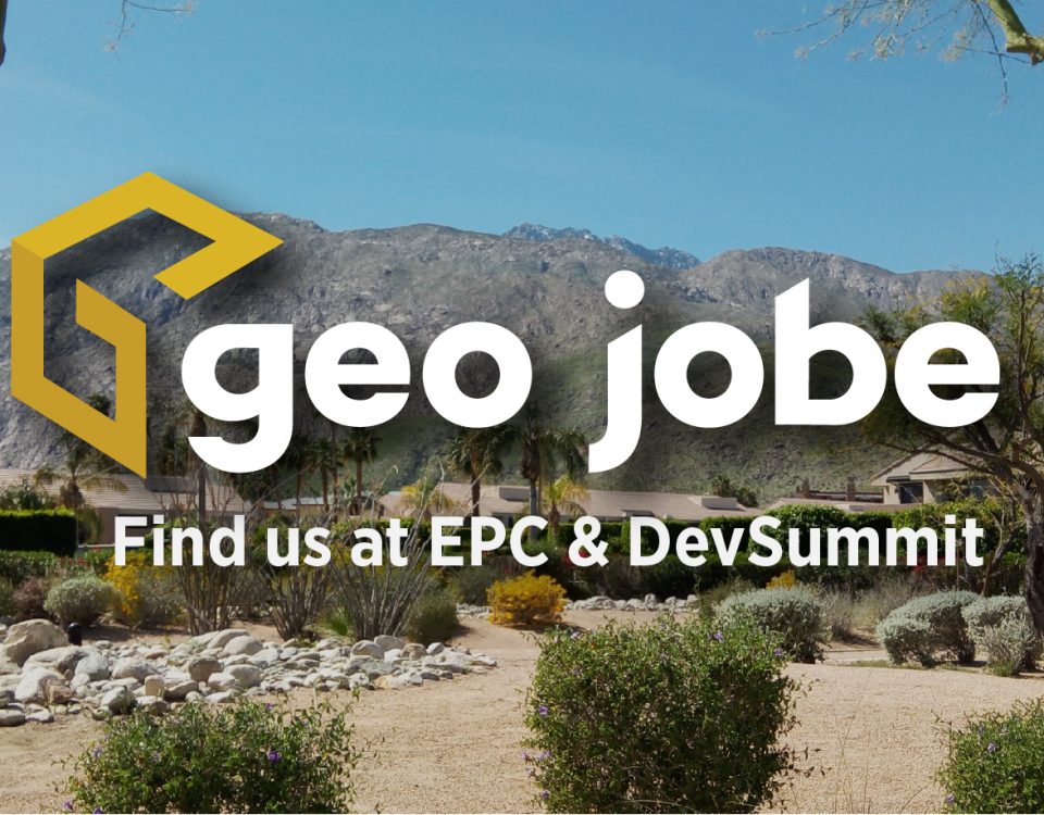 GEO Jobe at EPC and DevSummit