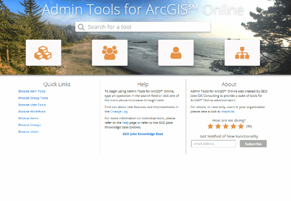 admin tools thumbnails