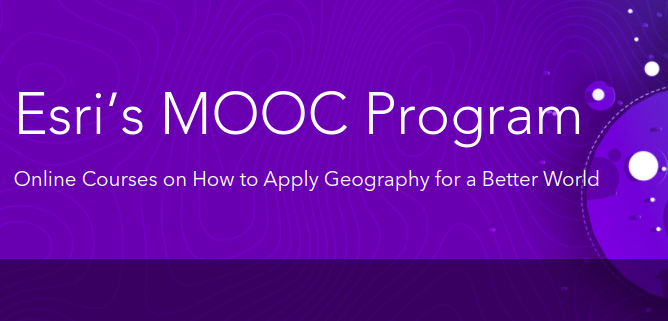 See Esri's MOOC Program