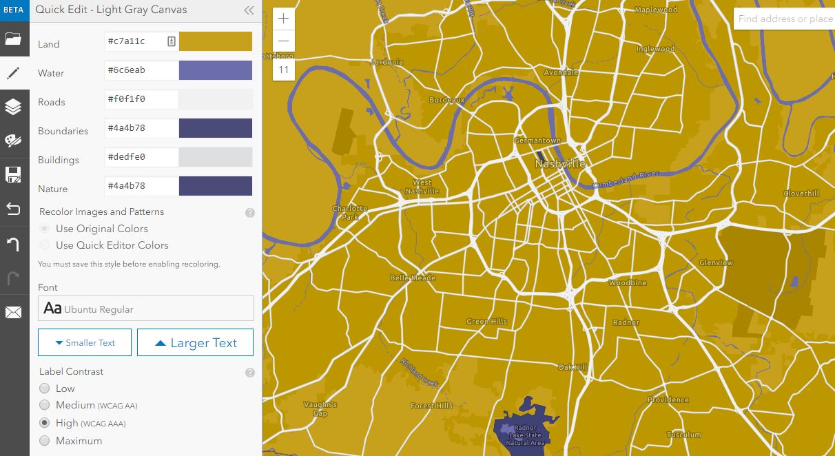 Basemaps Just Got Even More Awesome And Geeky With The New Arcgis Vector Tile Style Editor Geo Jobe