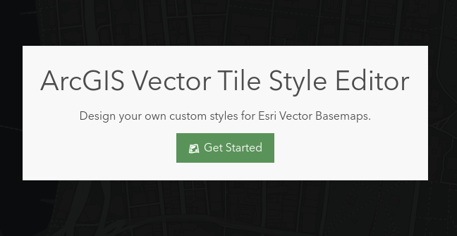 Basemaps Just Got Even More Awesome And Geeky With The New Arcgis Vector Tile Style Editor Geo Jobe
