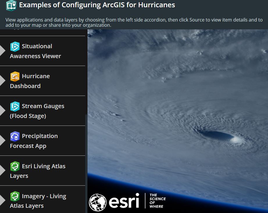 Configuring ArcGIS for Hurricanes