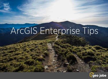 arcgis enterprise tips