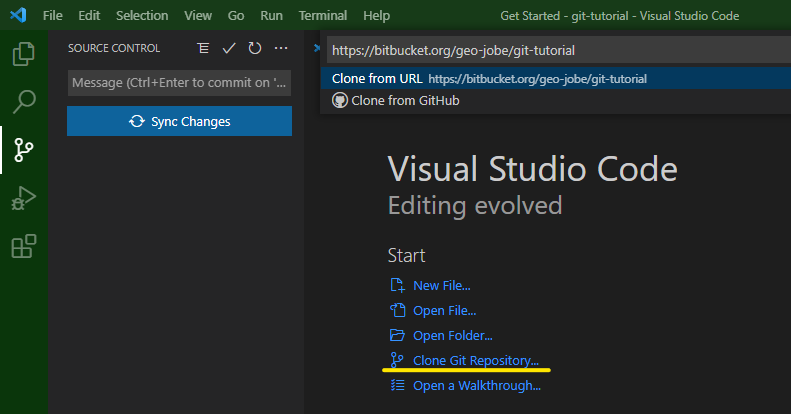 Git Good with Visual Studio Code - GEO Jobe