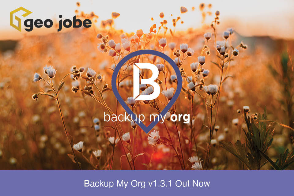 Backup My Org v1.3.1 Out Now