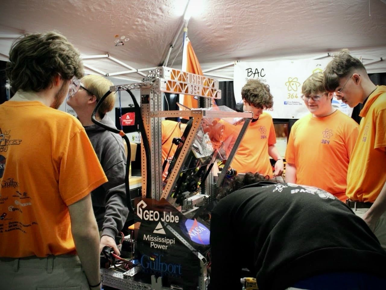 Gulfport High School Fusion Robotics GEO Jobe Community Impact