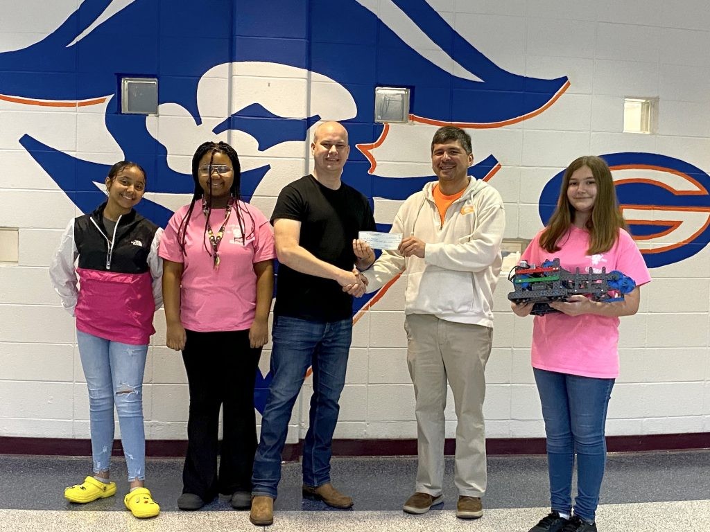 Pink Diamonds Robotics Team GEO Jobe Community Impact